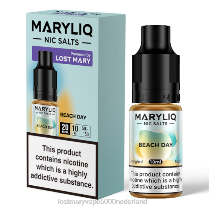 RV0V206 - LOST MARY vape bestellen strand dag LOST MARY MARYLIQ Nic-zouten - 10 ml