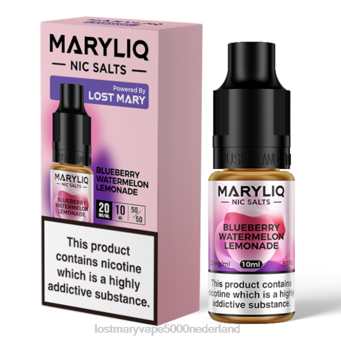 RV0V208 - LOST MARY kopen bosbes LOST MARY MARYLIQ Nic-zouten - 10 ml