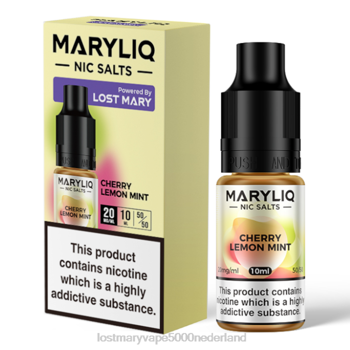 RV0V209 - LOST MARY kopen Nederland kers LOST MARY MARYLIQ Nic-zouten - 10 ml