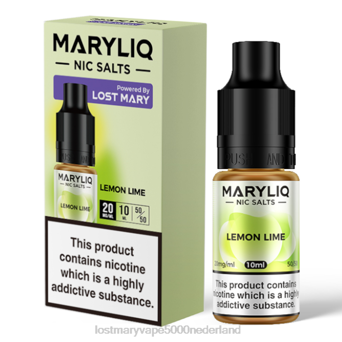 RV0V211 - LOST MARY vape review citroen LOST MARY MARYLIQ Nic-zouten - 10 ml