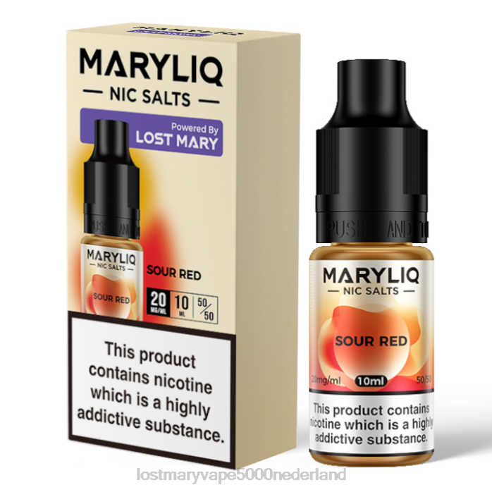 RV0V216 - LOST MARY vape bestellen zuur LOST MARY MARYLIQ Nic-zouten - 10 ml