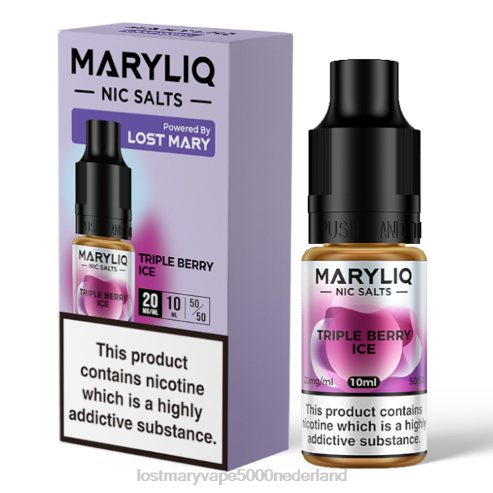 RV0V217 - LOST MARY vape 5000 Nederland verdrievoudigen LOST MARY MARYLIQ Nic-zouten - 10 ml