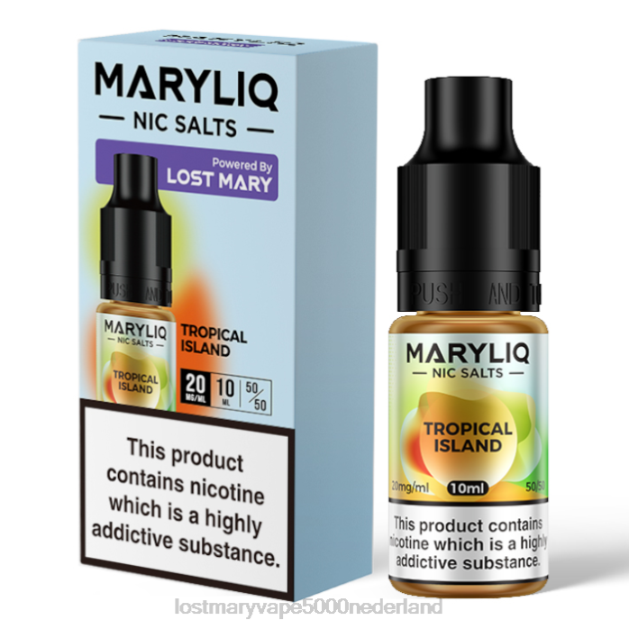 RV0V218 - LOST MARY kopen tropisch LOST MARY MARYLIQ Nic-zouten - 10 ml