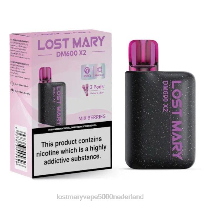 RV0V196 - LOST MARY vape bestellen bessen mengen LOST MARY DM600 x2 wegwerpdamp