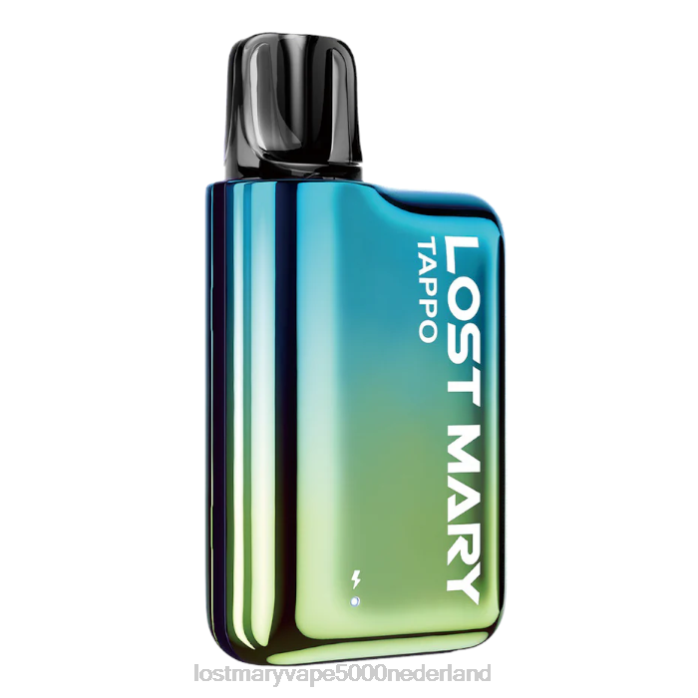 RV0V173 - LOST MARY vape smaken blauwgroen + citroenlimoen LOST MARY Tappo voorgevulde podkit - voorgevulde pod