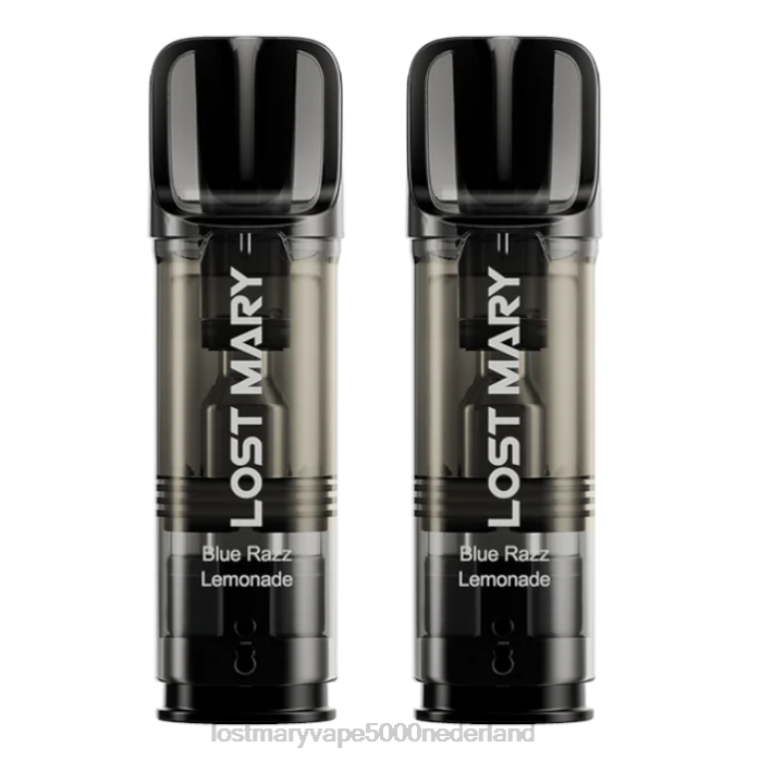 RV0V181 - LOST MARY vape review blauwe razz-limonade LOST MARY Tappo voorgevulde peulen - 20 mg - 2 stuks