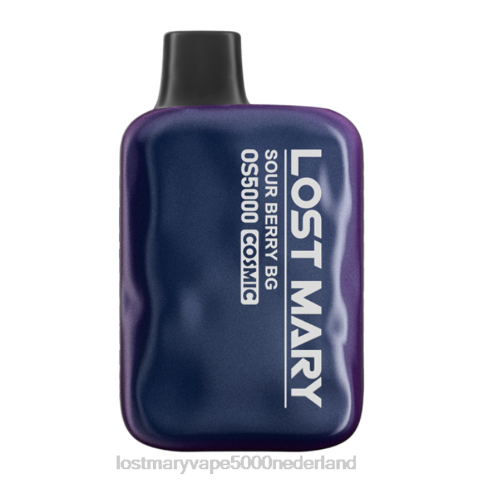 RV0V117 - LOST MARY vape 5000 Nederland zure bes bg LOST MARY OS5000 kosmisch