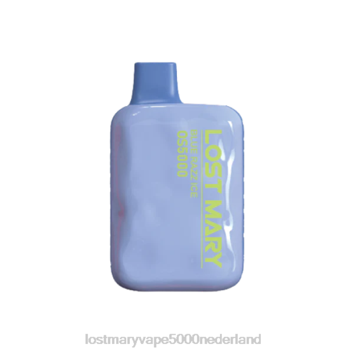 RV0V14 - LOST MARY vape kopen blauw razz-ijs LOST MARY OS5000