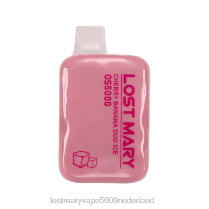 RV0V20 - LOST MARY vape Nederland kopen duo-ijs van kersen-banaan LOST MARY OS5000