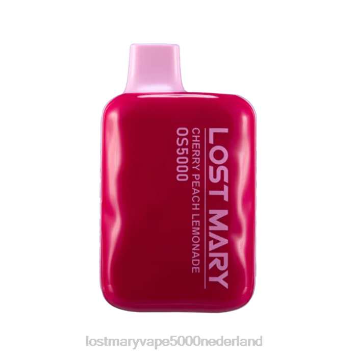 RV0V24 - LOST MARY vape kopen kersen perzik limonade LOST MARY OS5000