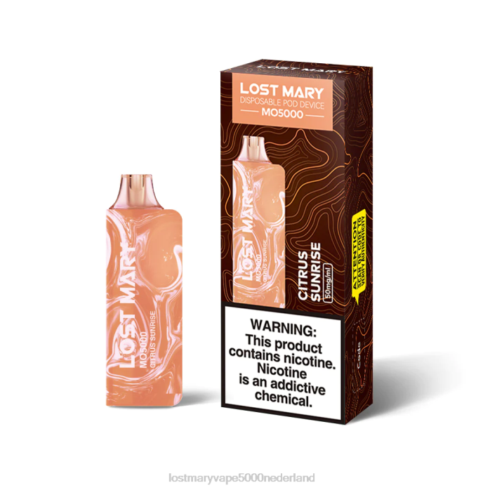 RV0V25 - LOST MARY vapes kopen citrus zonsopgang LOST MARY MO5000