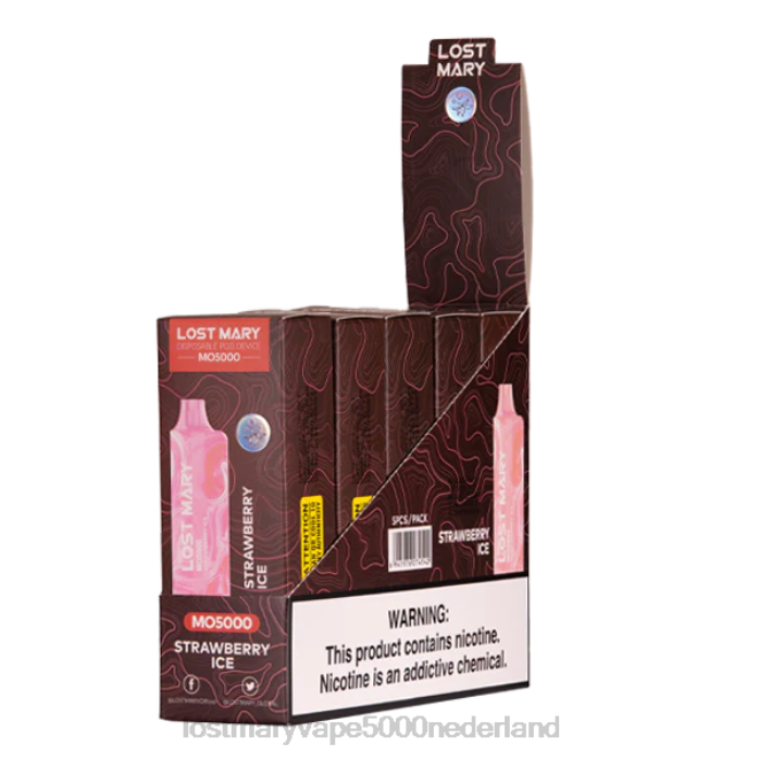 RV0V66 - LOST MARY vape bestellen aardbeien ijs LOST MARY MO5000