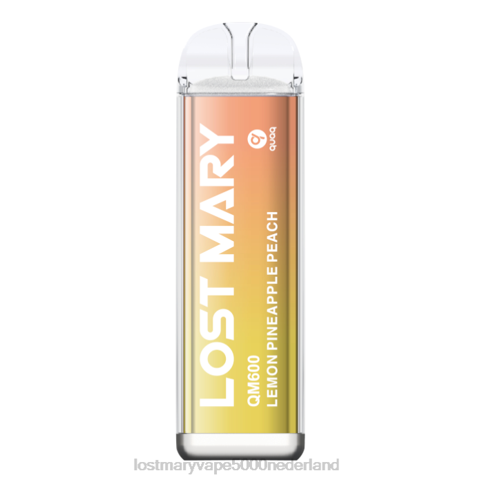 RV0V163 - LOST MARY vape smaken citroen ananas perzik LOST MARY QM600 wegwerp damp